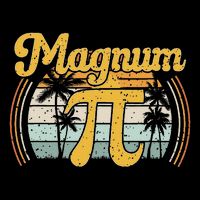 Magnum Pi Math Pi Day Retro Daily Commute Backpack