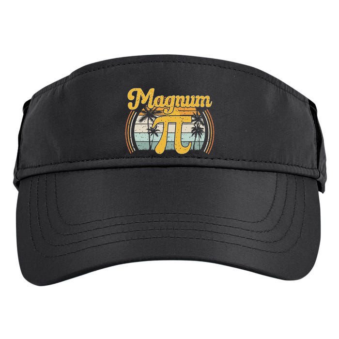 Magnum Pi Math Pi Day Retro Adult Drive Performance Visor