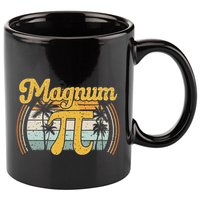Magnum Pi Math Pi Day Retro 11oz C Handle Ceramic Mug