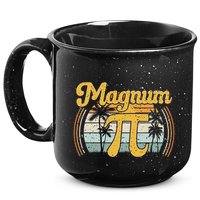 Magnum Pi Math Pi Day Retro 15oz Campfire Ceramic Mug