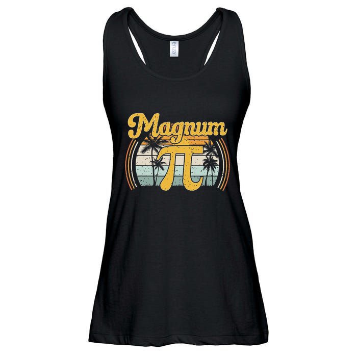 Magnum Pi Math Pi Day Retro Ladies Essential Flowy Tank