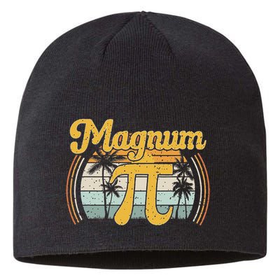 Magnum Pi Math Pi Day Retro Sustainable Beanie