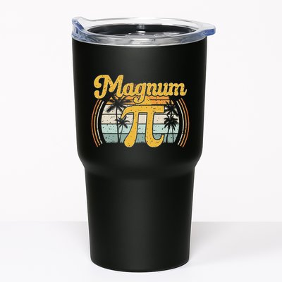 Magnum Pi Math Pi Day Retro Tumbler