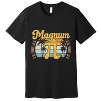 Magnum Pi Math Pi Day Retro Premium T-Shirt