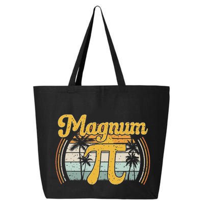 Magnum Pi Math Pi Day Retro 25L Jumbo Tote