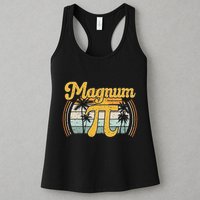 Magnum Pi Math Pi Day Retro Womens Tank Top