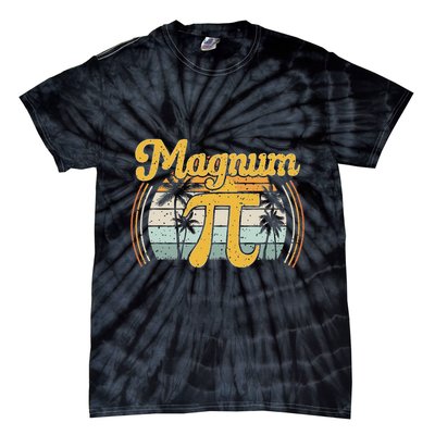 Magnum Pi Math Pi Day Retro Tie-Dye T-Shirt