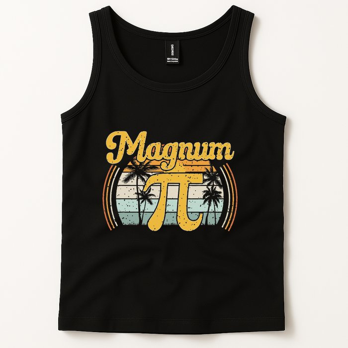 Magnum Pi Math Pi Day Retro Tank Top