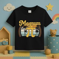 Magnum Pi Math Pi Day Retro Toddler T-Shirt