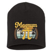 Magnum Pi Math Pi Day Retro Short Acrylic Beanie