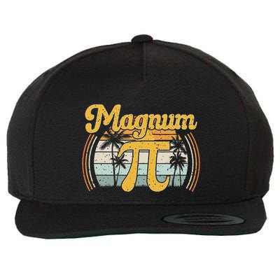 Magnum Pi Math Pi Day Retro Wool Snapback Cap