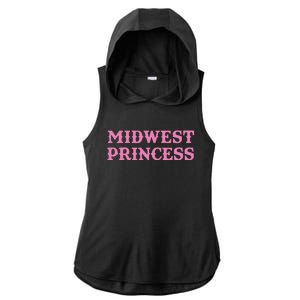 Midwest Princess Ladies PosiCharge Tri-Blend Wicking Draft Hoodie Tank