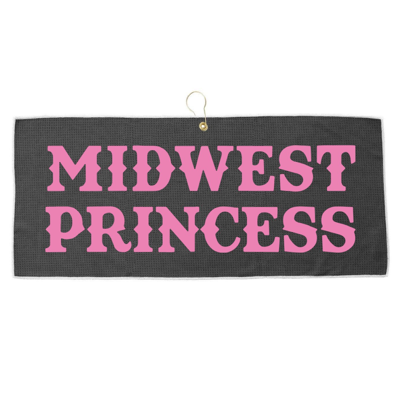 Midwest Princess Large Microfiber Waffle Golf Towel