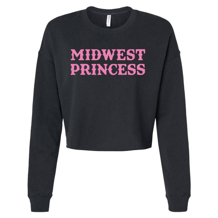 Midwest Princess Cropped Pullover Crew