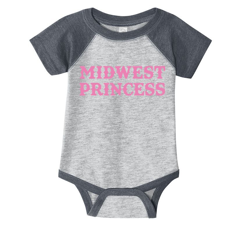 Midwest Princess Infant Baby Jersey Bodysuit