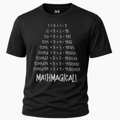 Math Patterns Mathmagical Cooling Performance Crew T-Shirt