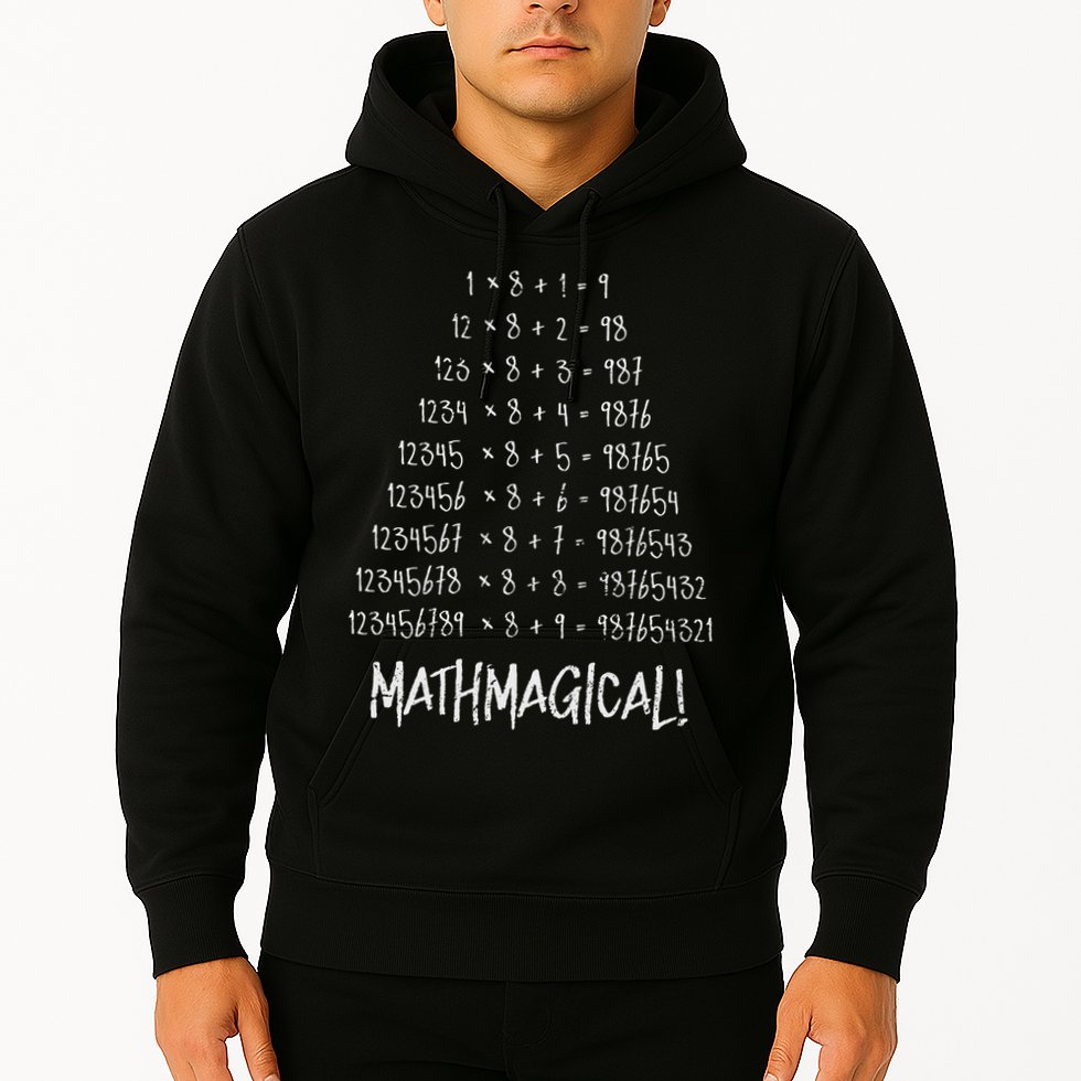Math Patterns Mathmagical Hoodie
