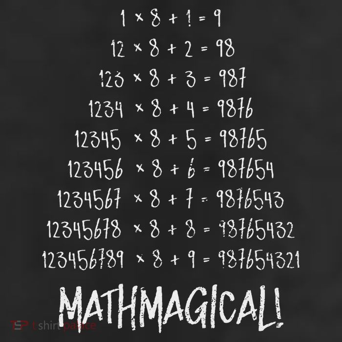 Math Patterns Mathmagical 11oz C Handle Ceramic Mug