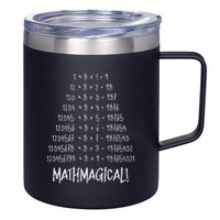 Math Patterns Mathmagical 12oz Stainless Steel Coffee Mug