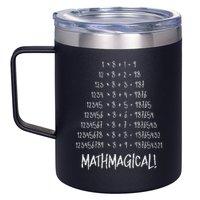 Math Patterns Mathmagical 12oz Stainless Steel Coffee Mug