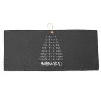 Math Patterns Mathmagical Large Microfiber Waffle Golf Towel