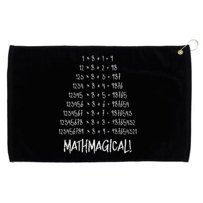 Math Patterns Mathmagical Grommeted Golf Towel