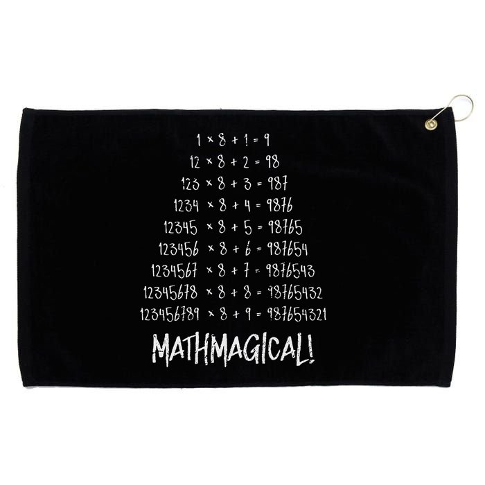 Math Patterns Mathmagical Grommeted Golf Towel
