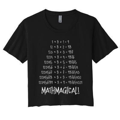 Math Patterns Mathmagical Crop Top