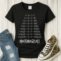 Math Patterns Mathmagical Womens T-Shirt