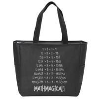 Math Patterns Mathmagical Zip Tote Bag