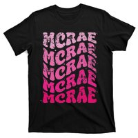 Mcrae Personalized Name I Love Mcrae 70S Vintage T-Shirt