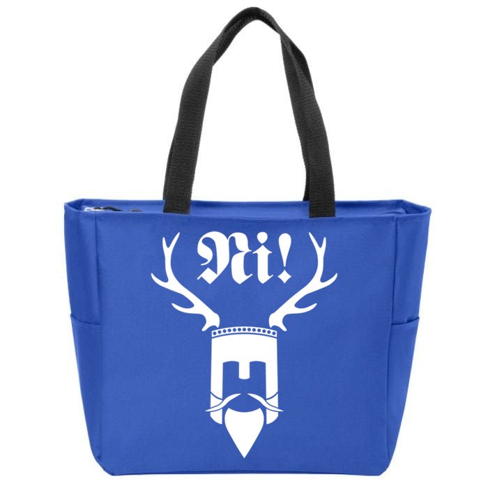 Monty Python Ni! Logo Gift Zip Tote Bag