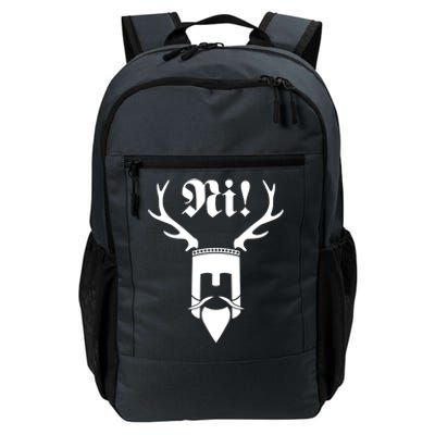 Monty Python Ni! Logo Gift Daily Commute Backpack