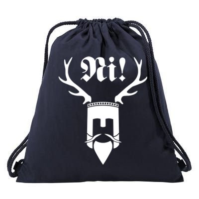 Monty Python Ni! Logo Gift Drawstring Bag