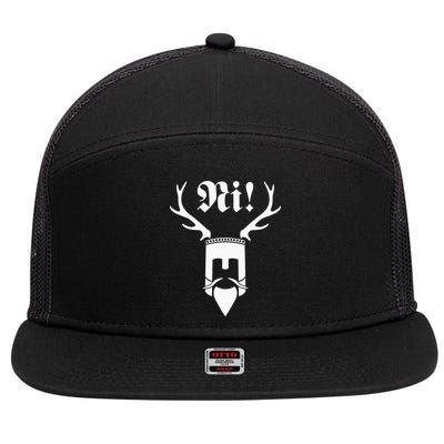 Monty Python Ni! 7 Panel Mesh Trucker Snapback Hat