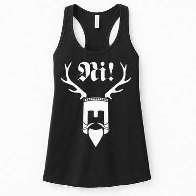 Monty Python Ni! Women's Racerback Tank