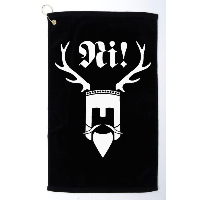 Monty Python Ni! Golf Towel