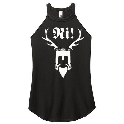 Monty Python Ni! Women's Perfect Tri Rocker Tank