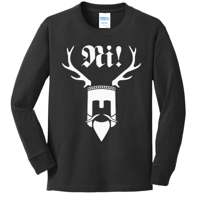 Monty Python Ni! Kids Long Sleeve Shirt