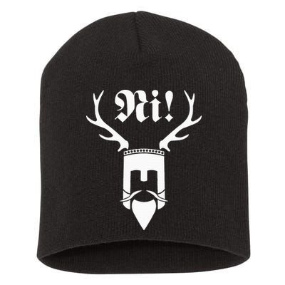 Monty Python Ni! Short Acrylic Beanie