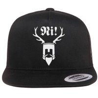 Monty Python Ni! Logo Flat Bill Trucker Hat