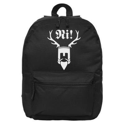 Monty Python Ni! Logo 16 in Basic Backpack