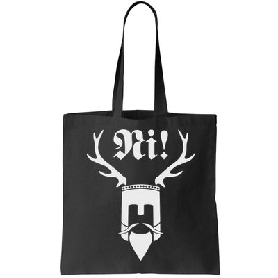 Monty Python Ni! Logo Tote Bag