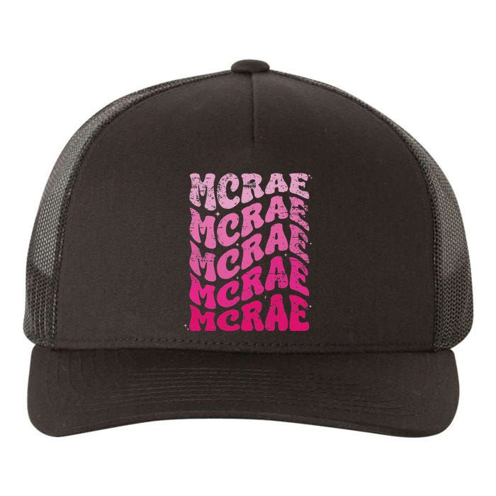 Mcrae Personalized Name I Love Mcrae 70S Vintage Yupoong Adult 5-Panel Trucker Hat