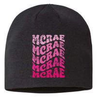 Mcrae Personalized Name I Love Mcrae 70S Vintage Sustainable Beanie