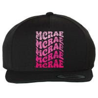 Mcrae Personalized Name I Love Mcrae 70S Vintage Wool Snapback Cap