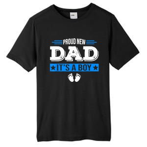 Men Proud New Dad Its A Cute Father's Day Baby Tall Fusion ChromaSoft Performance T-Shirt