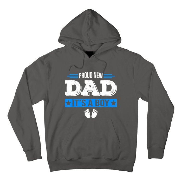 Men Proud New Dad Its A Cute Father's Day Baby Hoodie