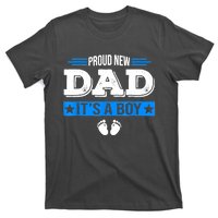 Men Proud New Dad Its A Cute Father's Day Baby T-Shirt