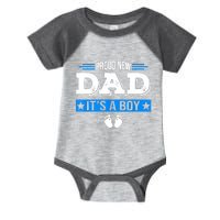 Men Proud New Dad Its A Cute Father's Day Baby Infant Baby Jersey Bodysuit